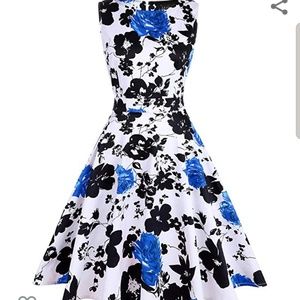 Vintage tea length dress